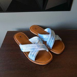 Shade & Shore Women's Perla Crossband Slide Sandal Size 7